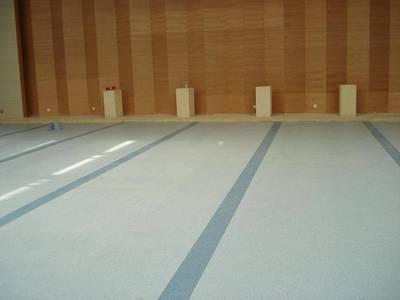 塑膠地板在206研究所的應用——坤順裝飾材料在九正建材網的領先地位